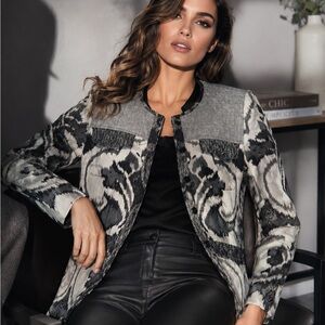 Elie Tahari Patterned Jacket